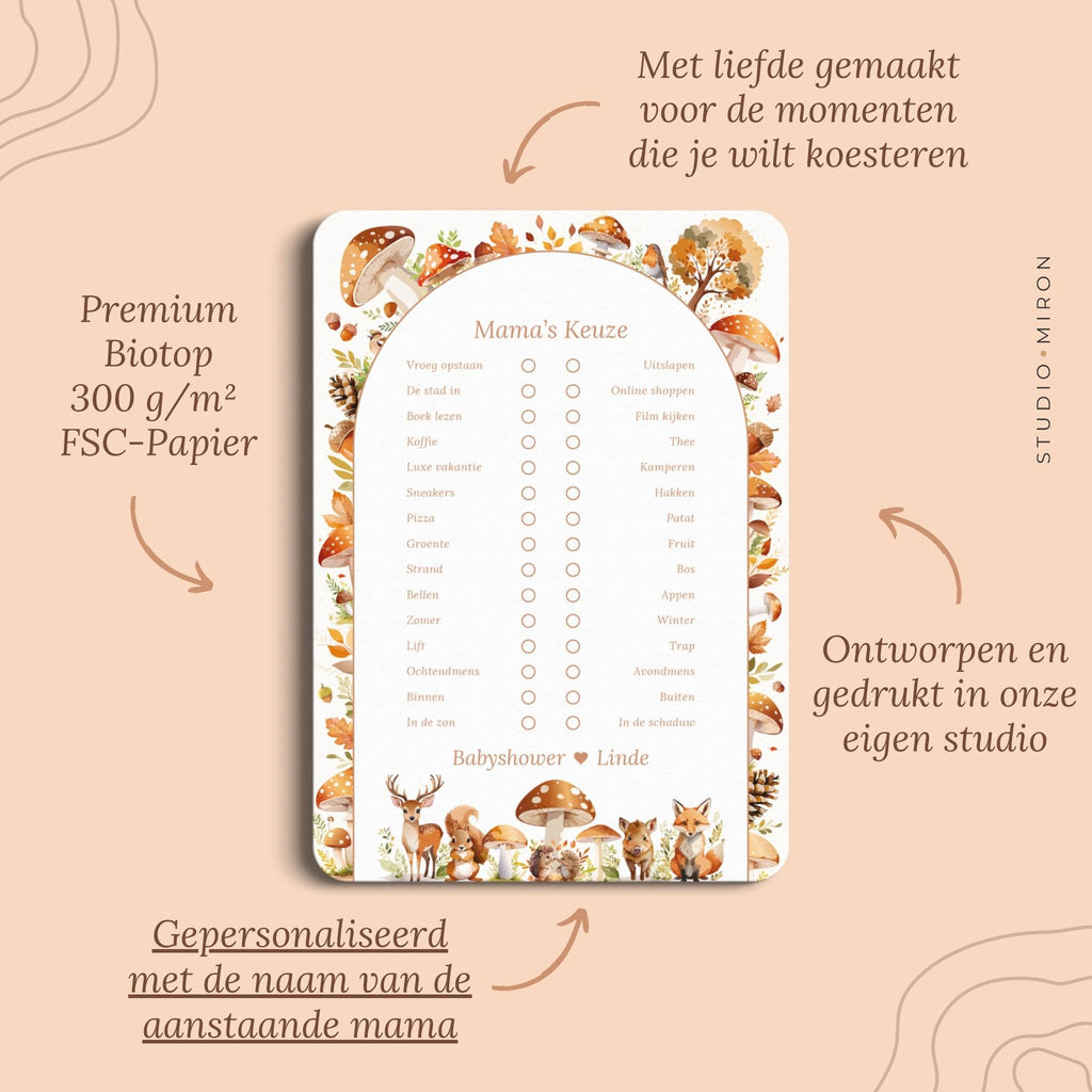 Mama's Keuze | Bosdieren