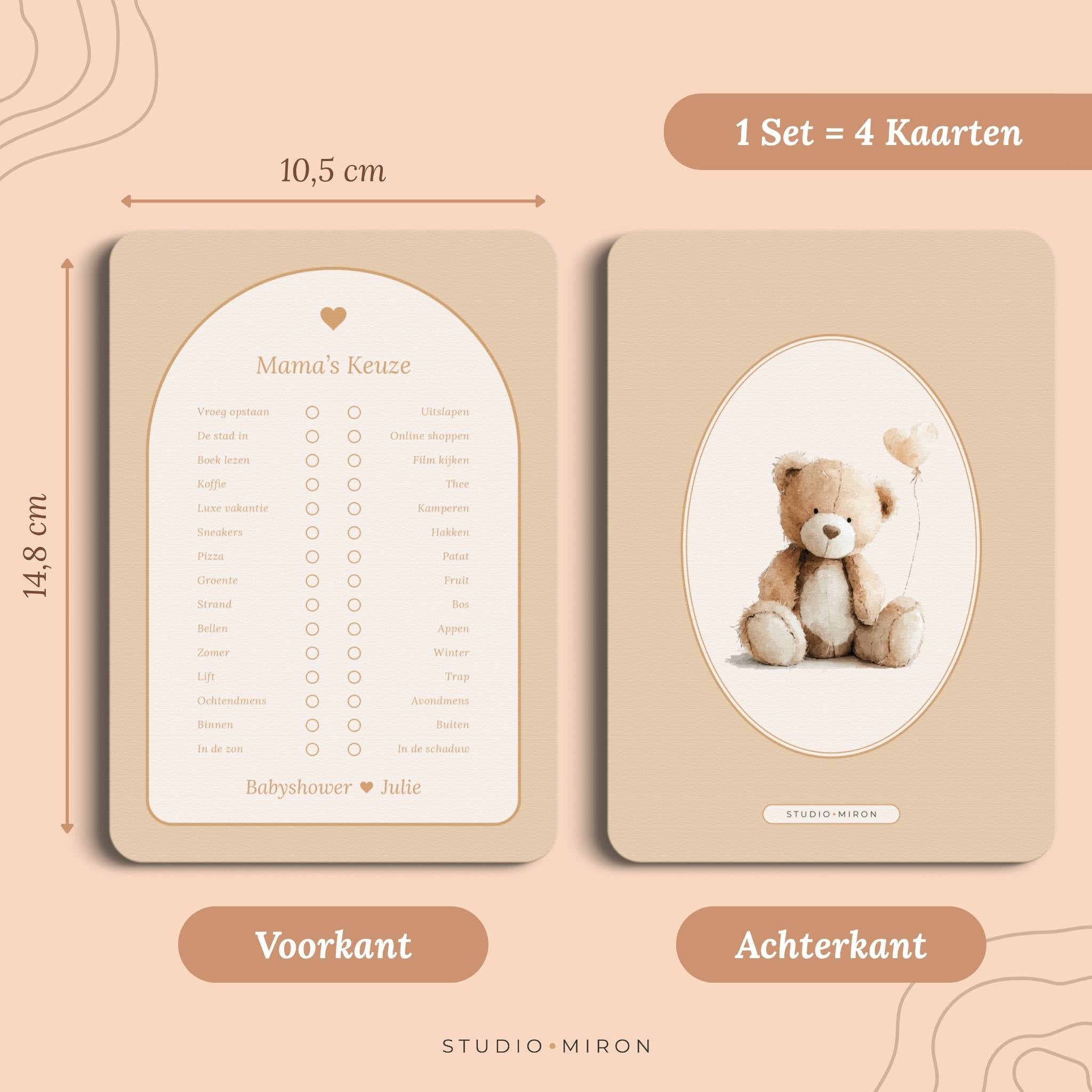 Spellenpakket 2 | Boho Zand met Beertje